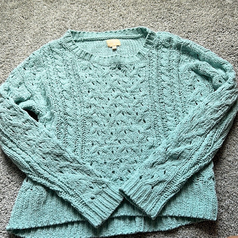 Mint green Aeropostale sweater women’s small